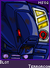 Heheheheheheh. I love that someone, in an act of trying to be 'kewl', made jerseys with 'Destron 83' on it (apparently mistakenly thinking the TF line hit in Japan the year BEFORE it did in the US, rather than a year LATER), while 'D-083' is Blot's Japanese file number... it's damn POETRY, I tell you.