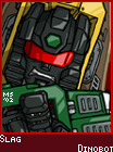 Green slag? Have you been eating Kaboom cereal again?