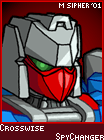 Crosswise, the Visible Autobot.